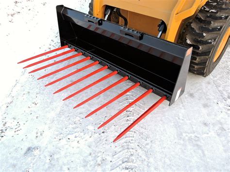 manure fork for skid steer|skid steer manure forks sale.